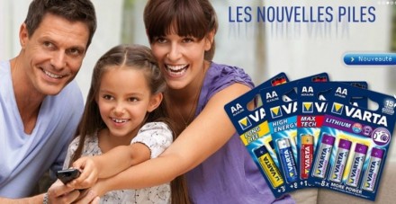 Piles VARTA pour toute la famille