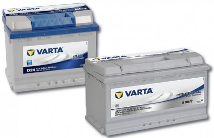 Marine and Hobby VARTA batteries